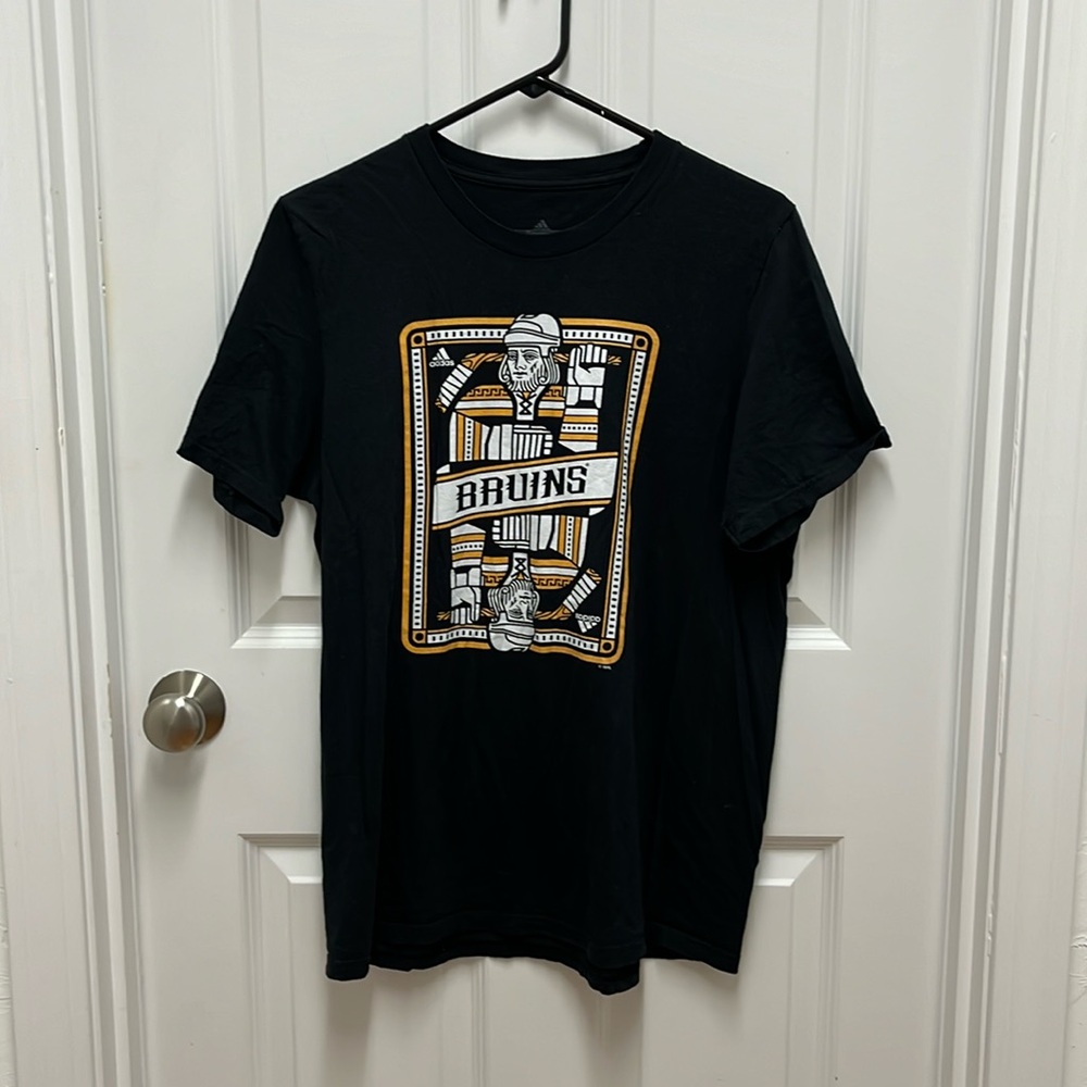 Adidas Amplifier Black Bruins T-Shirt